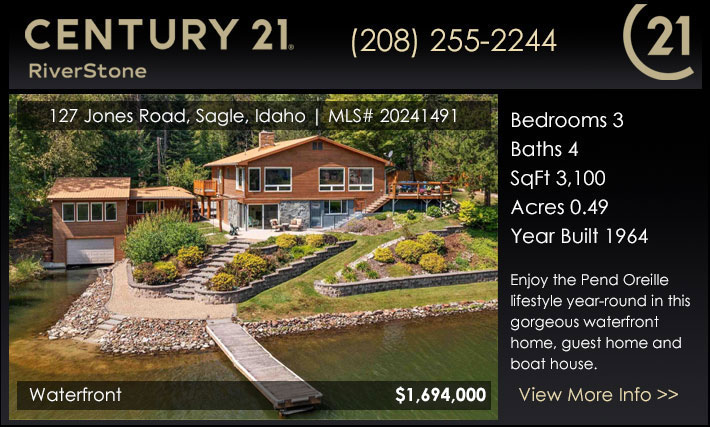 Enjoy the Pend Oreille lifestyle year-round in this gorgeous waterfront home